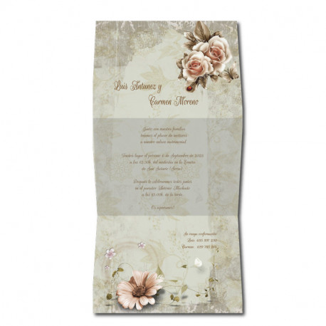 Invitación de boda